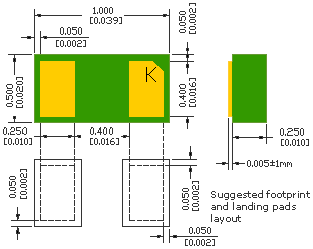 nanoDFN SMXCSHD3-100 Central Semi CSHD3-100 Rectifier Diode, 100V, 3A (CSHD3-100)