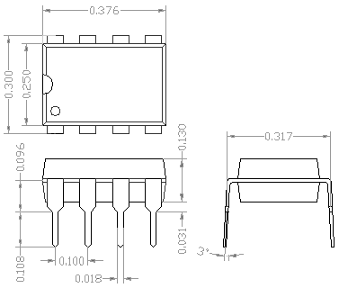 PDIP8 SMSIT121-02 Intersil IT121, Linear Integrated Systems IT121 Linear Integrated Systems IT121 MONOLITHIC DUAL NPN TRANSISTORS